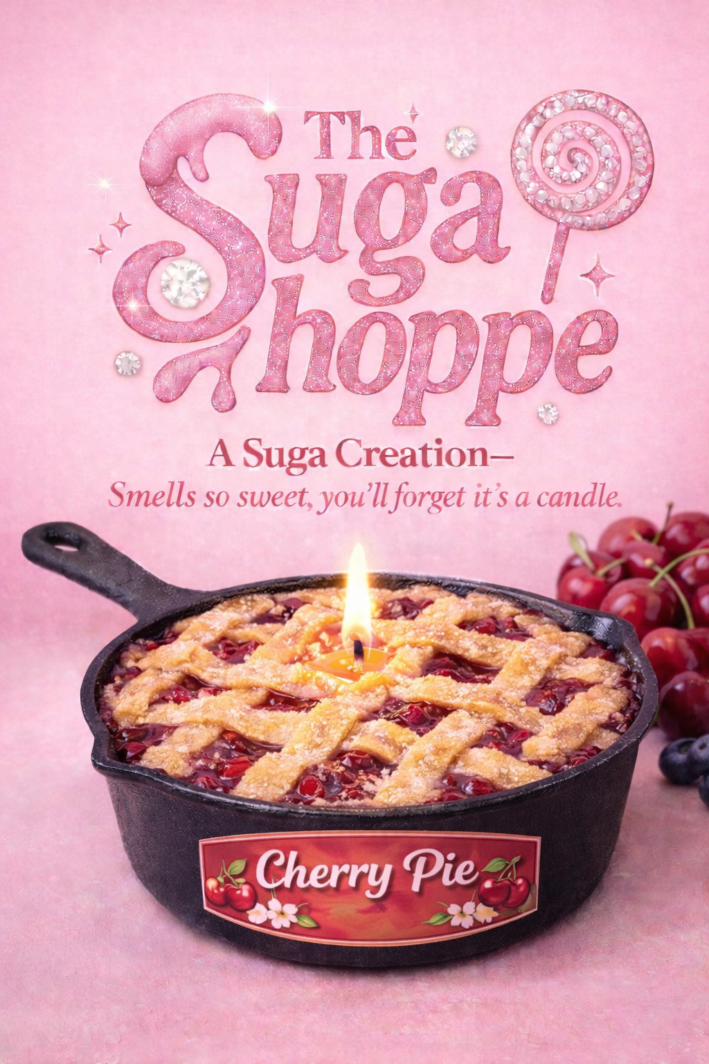 Cherry Pie Skillet Candle