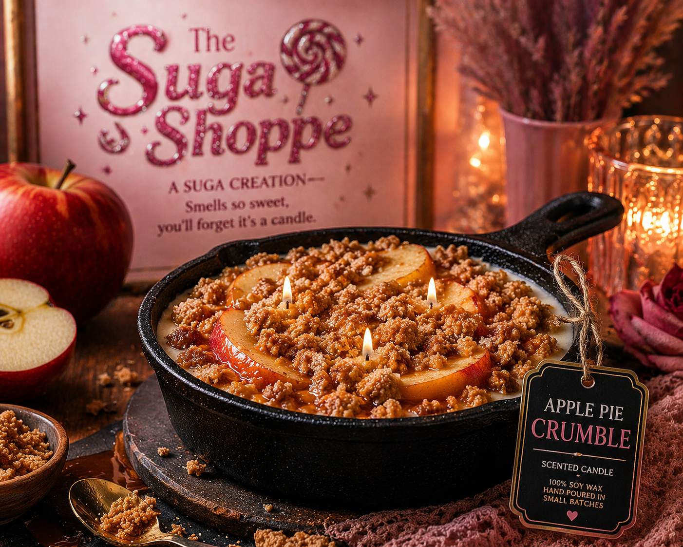 Apple Pie Crumble Skillet