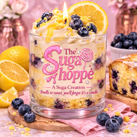 Glazed Lemon Blueberry Pound Cake🫐🍋🥮